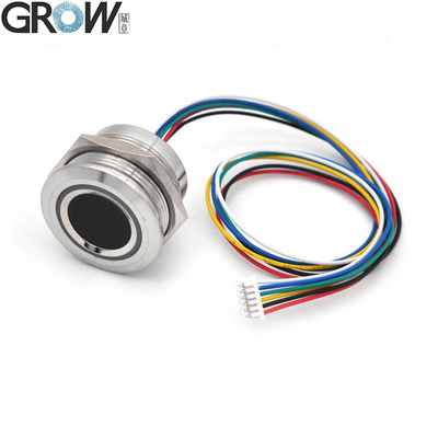GROW R503-5V RGB LED DC5V UART Interface MX1.25-6pin Waterproof Capacitive Fingerprint Module Sensor Scanner For Arduino Android