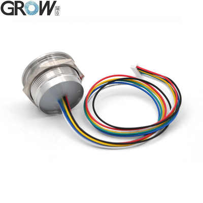 GROW R503-5V RGB LED DC5V UART Interface MX1.25-6pin Waterproof Capacitive Fingerprint Module Sensor Scanner For Arduino Android