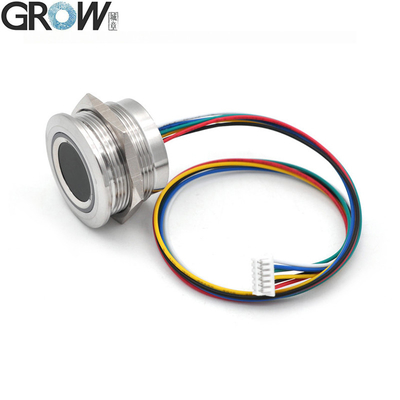 GROW R503-5V RGB LED DC5V UART Interface MX1.25-6pin Waterproof Capacitive Fingerprint Module Sensor Scanner For Arduino Android