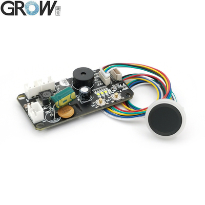 Круглый интегрированный емкостный датчик отпечатков пальцев Arduino Fingerprint Access Control Board