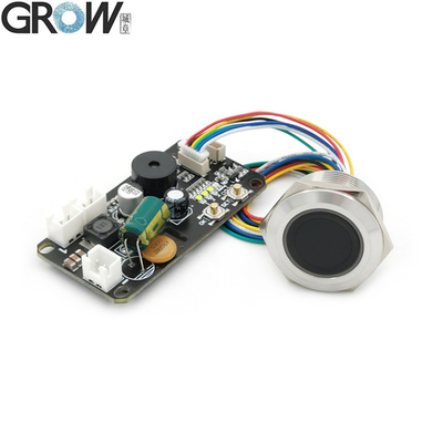Плата управления доступом по отпечатку пальца GROW KS220-L+R558 DC30-75V, 2 реле, функции администратора/пользователя, режимы самоблокировки/импульсный/зажигание