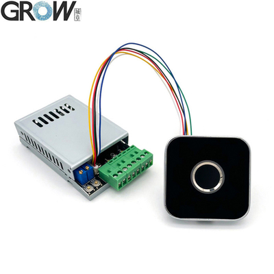 Плата управления доступом по отпечатку пальца GROW K220+R502-AW с двумя реле, выход DC10-24V, с функциями администратора/пользователя, самоблокировка 0.5с-60с