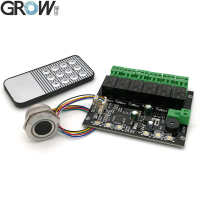 GROW K219-A+R503 Программируемый отпечаток пальца Инфракрасная панель управления Реле управления Временным переключателем